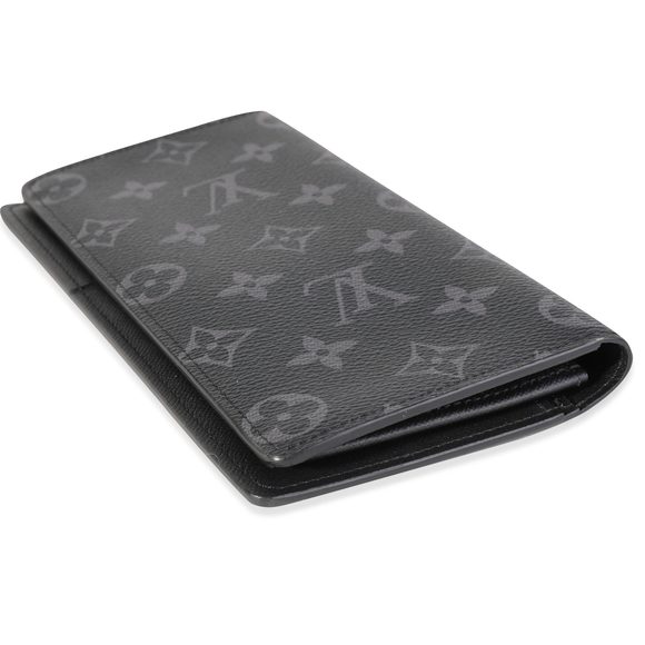 Louis Vuitton Monogram Eclipse Canvas Brazza Wallet - Picture 6 of 7